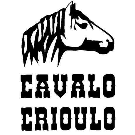 Adesivo Cavalo Crioulo - Rodeo West 15462