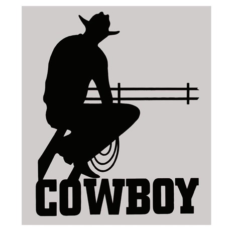 Adesivo Cowboy - Rodeo West 14040