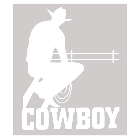 Adesivo Cowboy - Rodeo West 14041