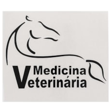 Adesivo Medicina Veterinária - Rodeo West 13986 Adesivo Medicina Veterinária - Rodeo West 13986