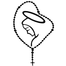 Adesivo Nossa Senhora com Rosário - Rodeo West 15466 Adesivo Nossa Senhora com Rosário - Rodeo West 15466
