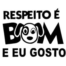 Adesivo Respeito é Bom e Eu Gosto - Rodeo West 17367 Adesivo Respeito é Bom e Eu Gosto - Rodeo West 17367