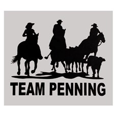 Adesivo Team Penning - Rodeo West 14026