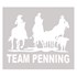 Adesivo Team Penning - Rodeo West 14027