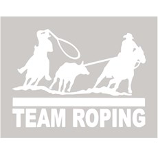 Adesivo Team Roping - Rodeo West 13985
