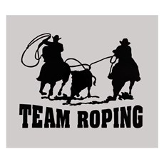 Adesivo Team Roping - Rodeo West 14030