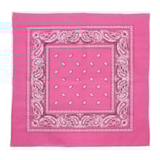 Bandana Rosa 100% Algodão - Rodeo West 18609 Bandana Rosa 100% Algodão - Rodeo West 18609
