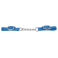 Barbela Azul com Corrente Para Freios e Bridões - Bronc-Steel 24448