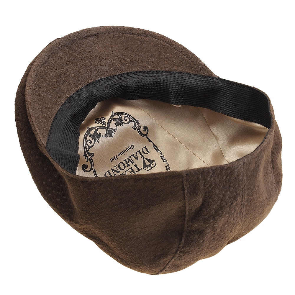 Boina de Couro Forrada Marrom Texas Diamond 25197 - Rodeo West