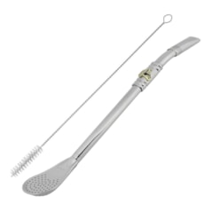 Bomba Garibaldi para Chimarrão e Tereré Inox 24223 Bomba Garibaldi para Chimarrão e Tereré Inox 24223