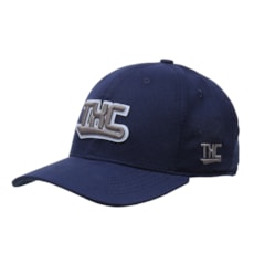 Boné Aba Curva Azul Marinho Snapback TXC 28780 Boné Aba Curva Azul Marinho Snapback TXC 28780