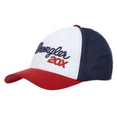 Boné Original Wrangler Branco Snapback 28395 Boné Original Wrangler Branco Snapback 28395