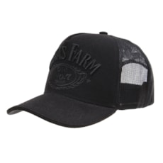 Boné Preto Trucker Snapback Texas Farm 29045 Boné Preto Trucker Snapback Texas Farm 29045