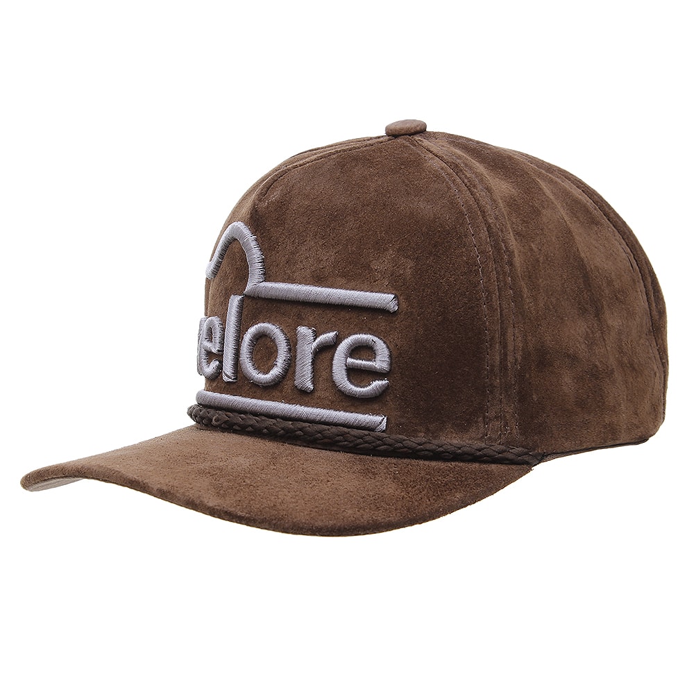 Boné Trucker Marrom Strapback Nelore 28848 - Rodeo West