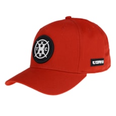 Boné Trucker Vermelho Snapback Aba Curva TXC 26049 Boné Trucker Vermelho Snapback Aba Curva TXC 26049