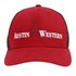 Boné Vermelho com Tela Austin Western 26695