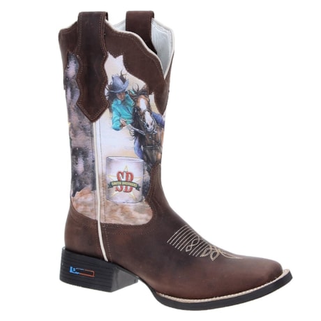 bota country feminina smith