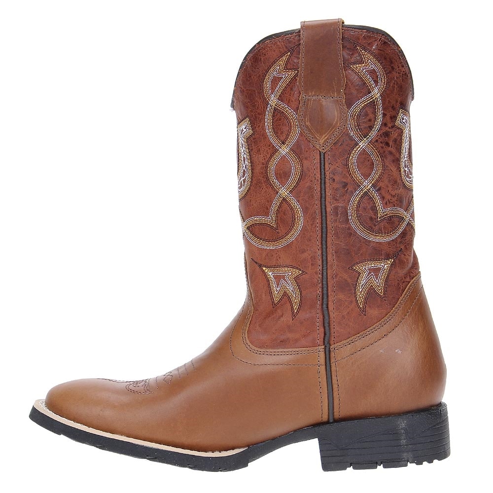 bota cowboy masculina cano longo