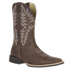 Bota Jácomo Masculina Cano Longo Marrom 25281 Bota Jácomo Masculina Cano Longo Marrom 25281