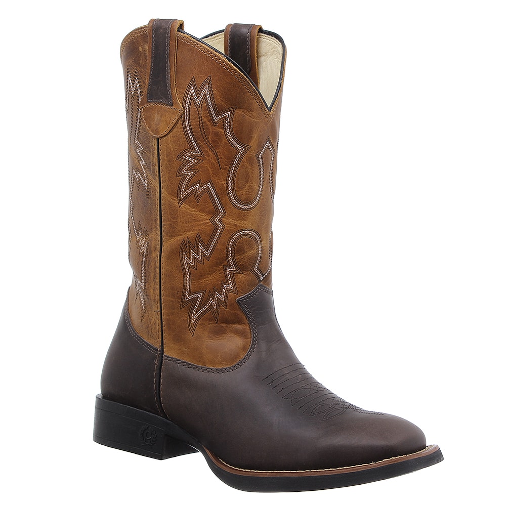 bota bico redondo masculina