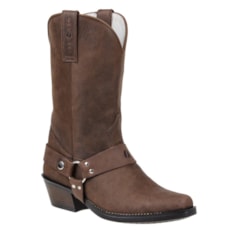 Bota Masculina Texana Cano Longo Marrom Cow Way 24476 Bota Masculina Texana Cano Longo Marrom Cow Way 24476