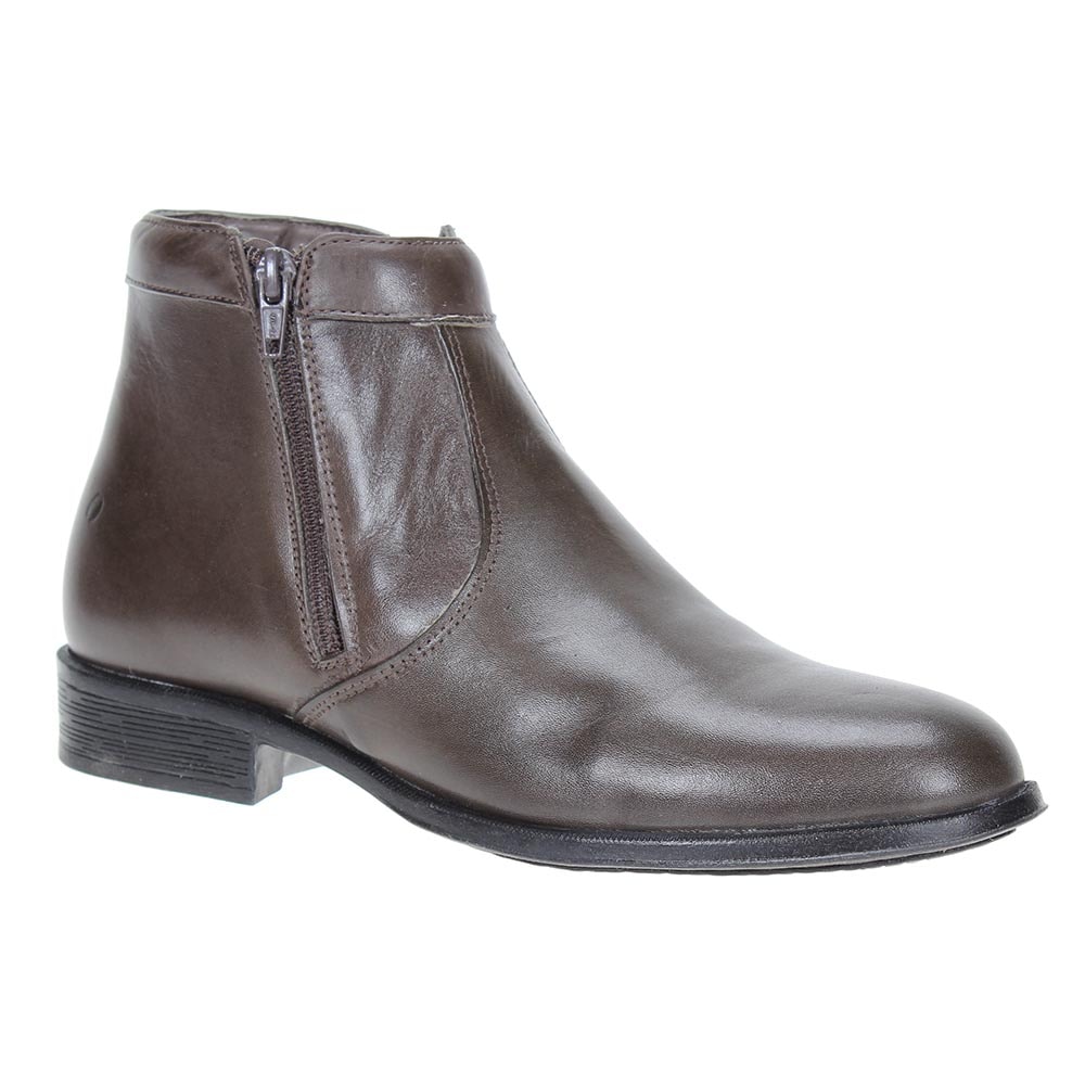 bota social masculina marrom