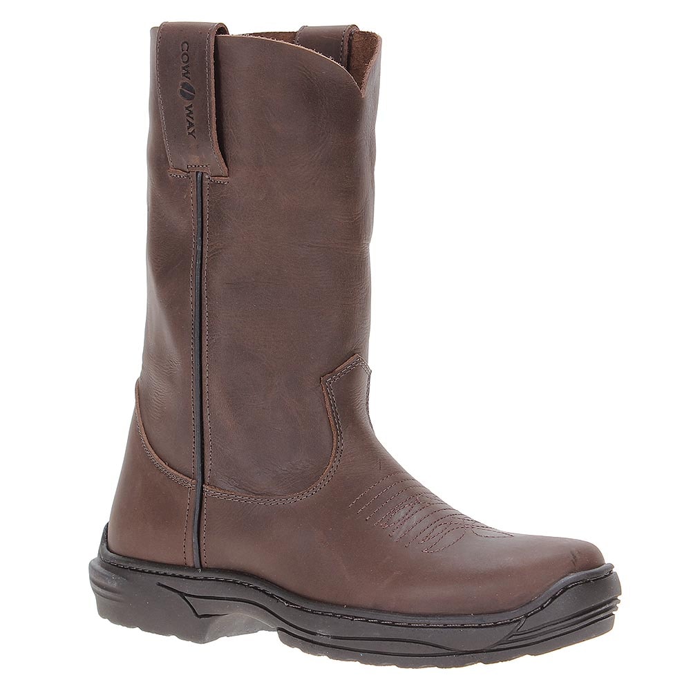 Bota Tênis Country Masculina Marrom Cano Longo Cow Way Tabaco 22566 - Rodeo  West