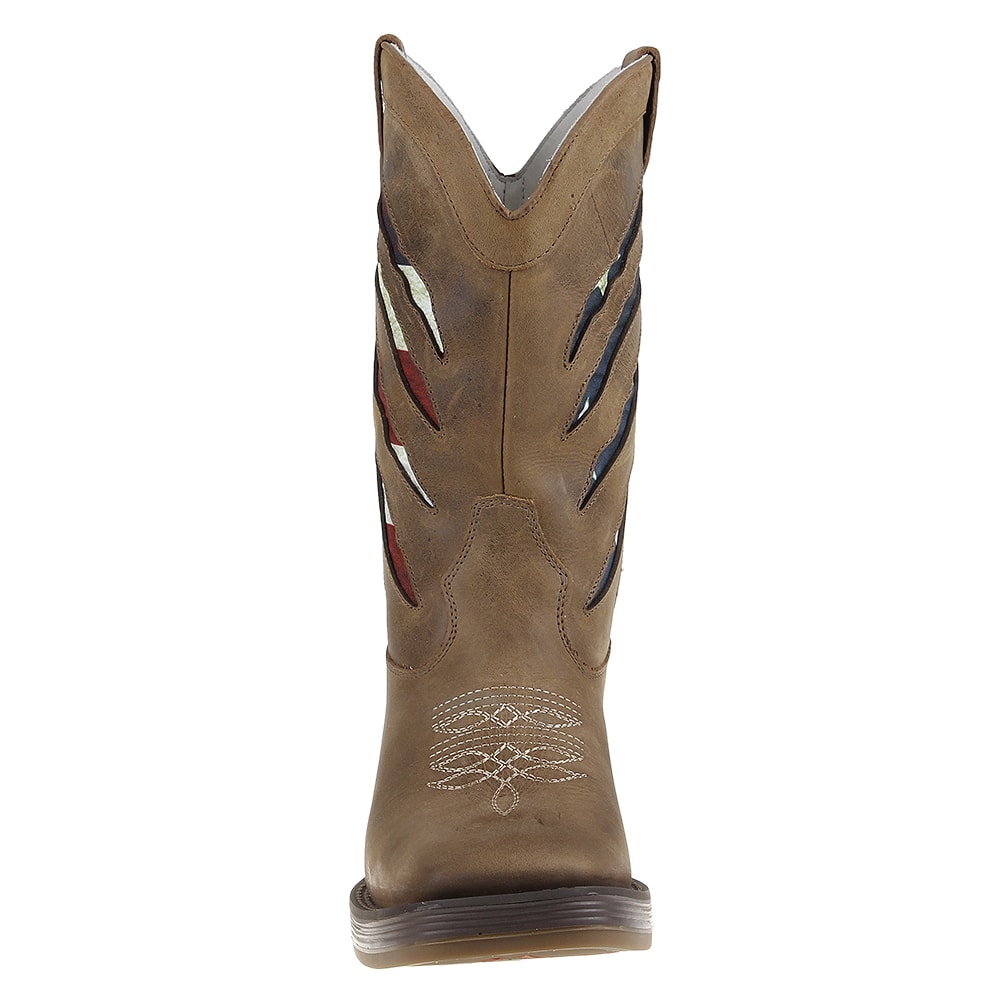 bota western marrom
