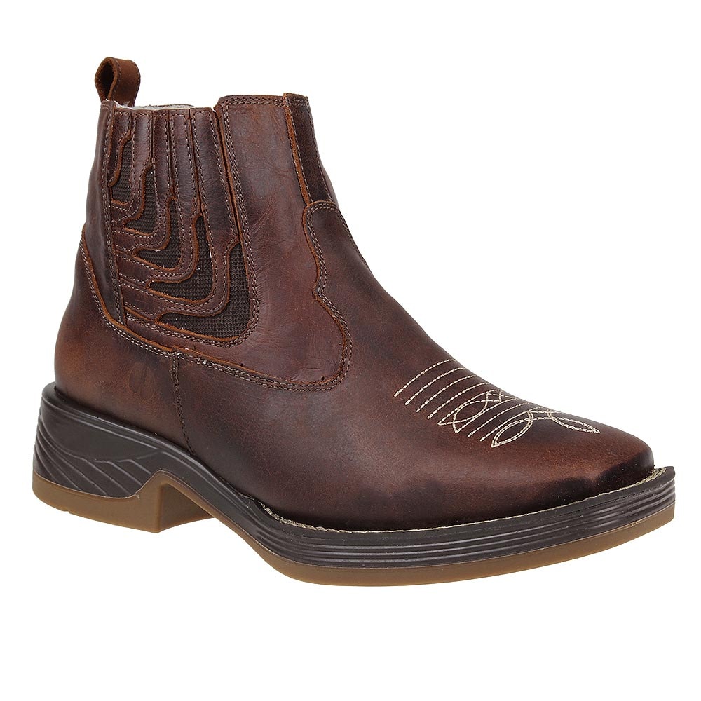 botina western masculina