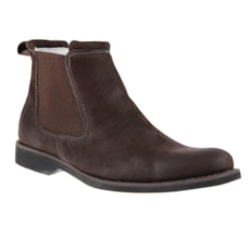 Botina Masculina Bico Redondo Cow Way Café 26173 Botina Masculina Bico Redondo Cow Way Café 26173