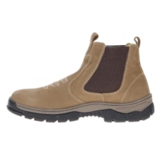 Botina Zebu Masculina Original Areia Cano Curto 22698