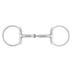Bridão D Inox Bocal Liso 12mm Bronc-Steel 25938 Bridão D Inox Bocal Liso 12mm Bronc-Steel 25938