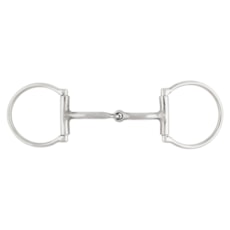 Bridão D Inox Bocal Liso 9mm Bronc-Steel 25939 Bridão D Inox Bocal Liso 9mm Bronc-Steel 25939