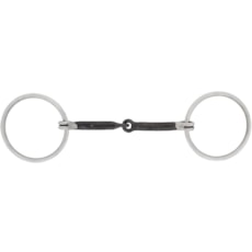 Bridão de Argola Bocal Liso Bronc-Steel 21623 Bridão de Argola Bocal Liso Bronc-Steel 21623