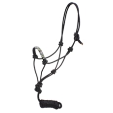 Cabresto de Corda Preto com Miçanga Boots Horse 27215 Cabresto de Corda Preto com Miçanga Boots Horse 27215
