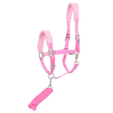 Cabresto para Cavalo Instep Rosa com Cabo 24108 Cabresto para Cavalo Instep Rosa com Cabo 24108