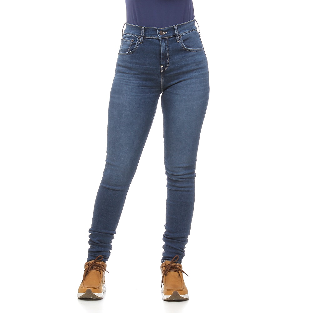calça jeans feminina cintura alta levi's