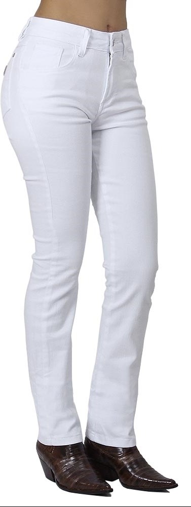 calça jean branca feminina
