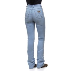Calça Jeans Delavê Feminina Flare com Elastano Original Western 26230