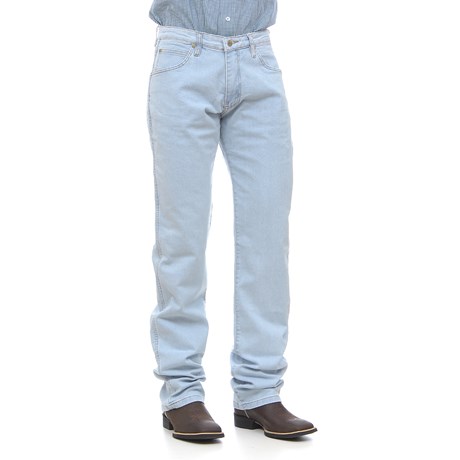 Calça Jeans Delavê Masculina Original Wrangler com Elastano 29856