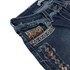 Calça Jeans Escuro Feminina Boot Cut Barra Desfiada Tassa Gold 23868