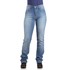 Calça Jeans Feminina Azul Cintura Alta com Elastano Wrangler Original 28415