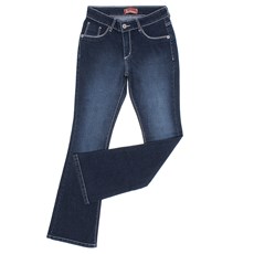 Calça Jeans Feminina Azul Flare Smith Brothers 28241