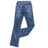 Calça Jeans Feminina Barra Desfiada Boot Cut com Elastano Tassa Gold 24850