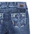 Calça Jeans Feminina Barra Desfiada Boot Cut com Elastano Tassa Gold 24850