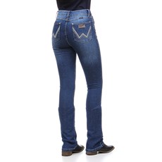 Calça Jeans Feminina Boot Cut com Elastano Original Wrangler 26642