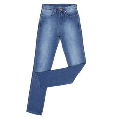 Calça Jeans Feminina Cintura Alta Azul Cowboy Cut Original Wrangler 28210