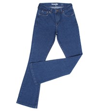 Calça Jeans Feminina Cintura Alta Sally Flare Original Wrangler 28651