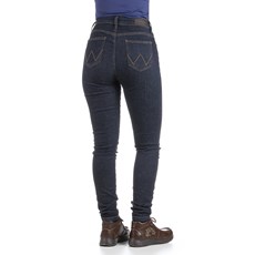 Calça Jeans Feminina Jegging Azul com Elastano Original Wrangler 28389
