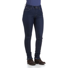 Calça Jeans Feminina Skinny Azul Escuro Original Wrangler 26641